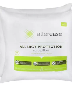 Allerease 2-pk. Allergy Protection Euro Pillows