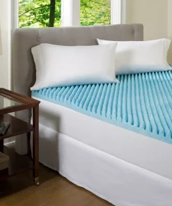 ComforPedic Beautyrest 2-inch Textured Gel Memory Foam Mattress Topper