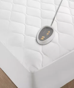 Beautyrest Microfiber Heated Mattress Pad With 3M Scotchgard