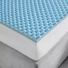 Sleep Philosophy 1.5" Gel Memory Foam All Season Reversible Cooling Mattress Topper