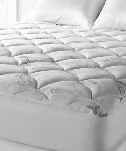Downlite Lyocell-Poly Knit Mattress Pad