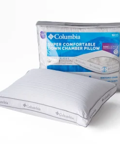 Columbia Medium / Firm Side Sleeper Down Chamber Pillow
