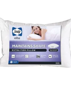 Sealy Elite Extra Firm Maintains Shape Foam Core Support Pillow