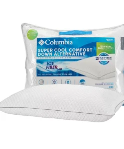 Columbia Ice Fiber Back & Stomach Sleeper Down Alternative Pillow