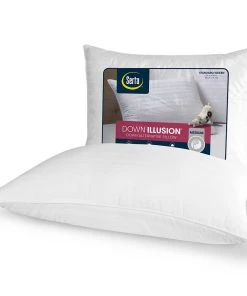 Serta® Down Illusion Medium Bed Pillow