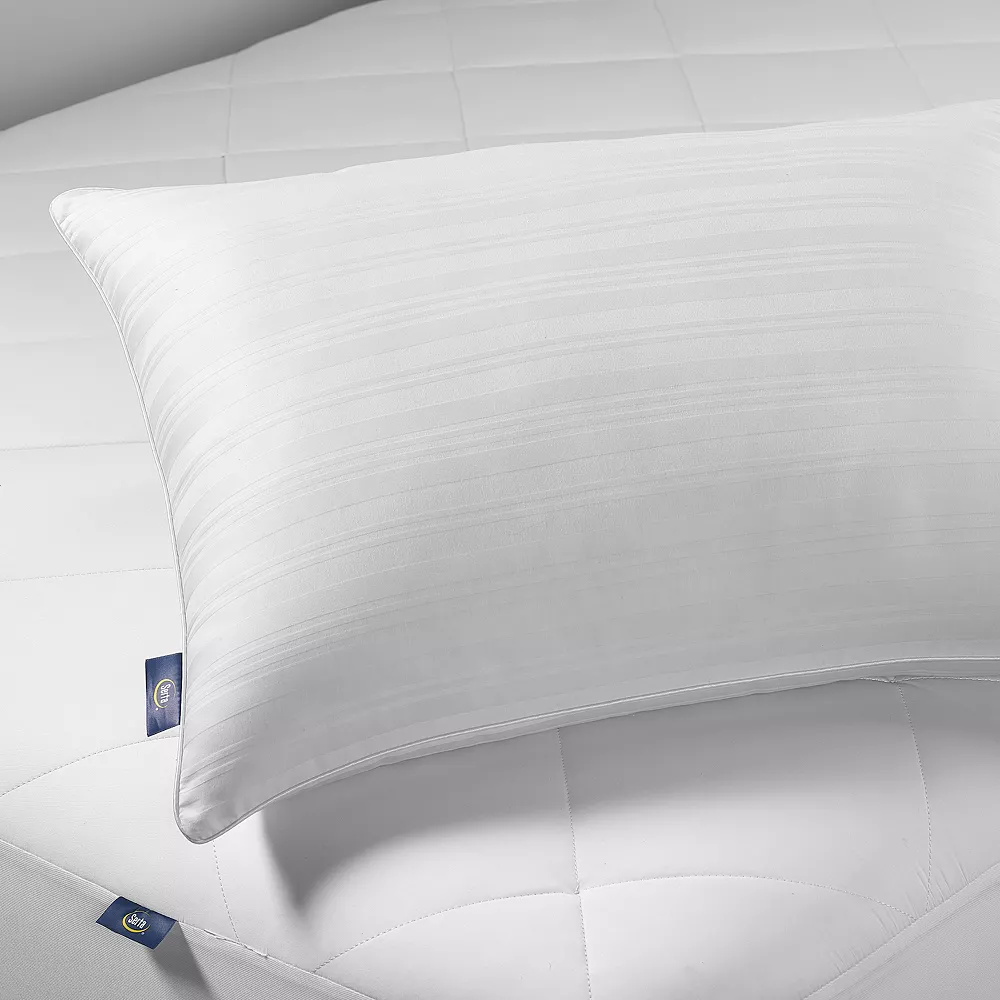 Serta® Down Illusion Medium Bed Pillow - Image 2