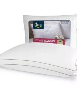 Serta® Down Illusion Firm Bed Pillow