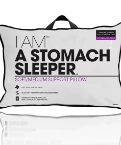 I AM A Stomach Sleeper Pillow
