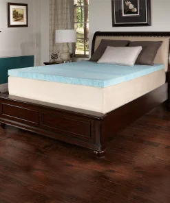 ComforPedic From Beautyrest 3-inch Comfort Choice Gel Flat Firm Mattress Topper