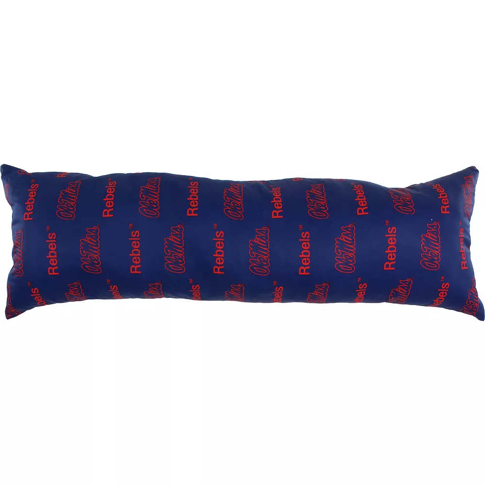 Ole Miss Rebels Body Pillow