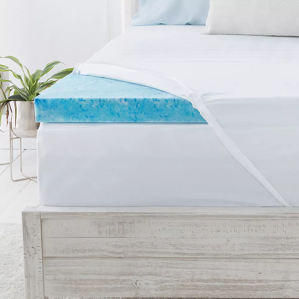 Serta® 3-inch Soothing Cool Gel Memory Foam Mattress Topper