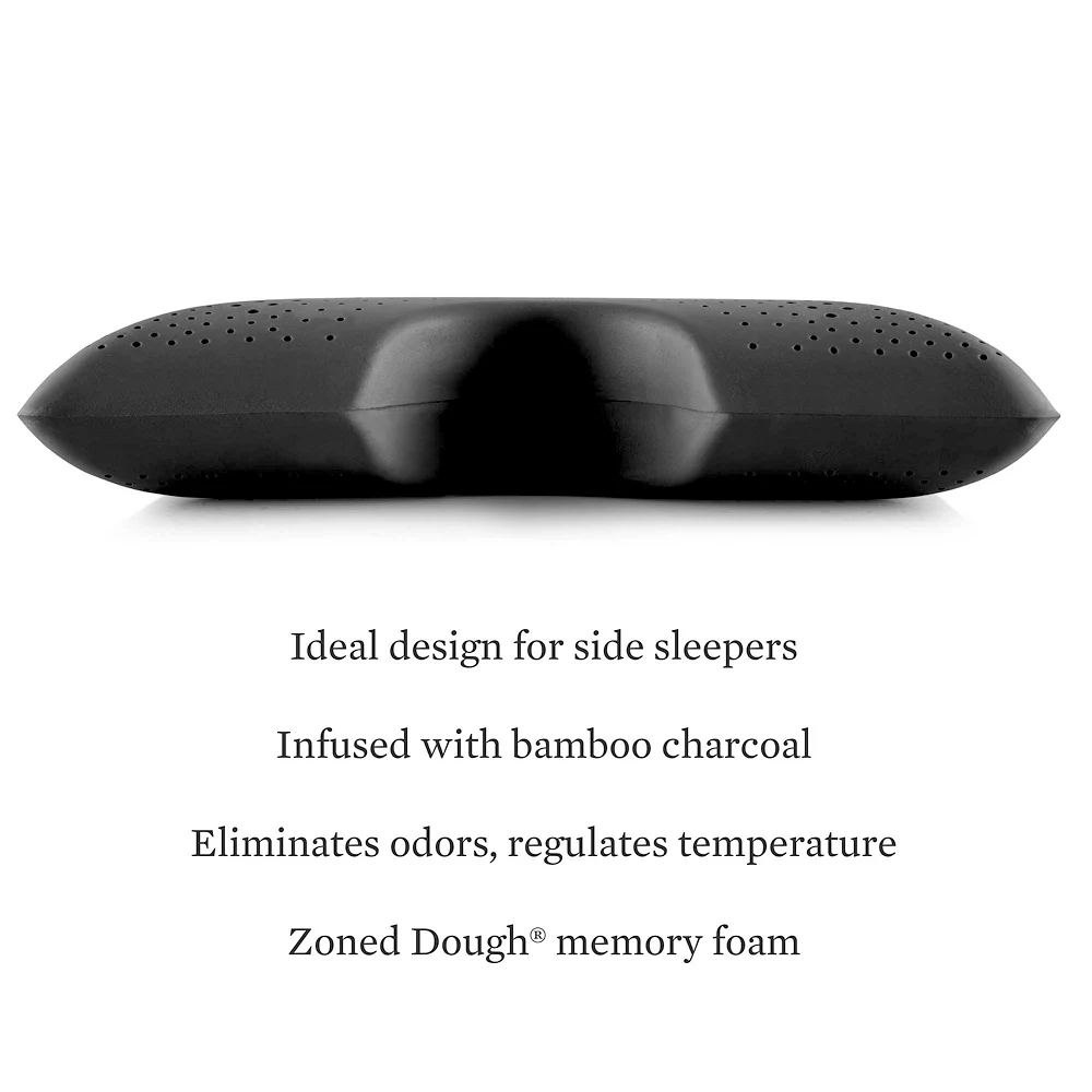 Zoned Dough® Charcoal Memory Foam Shoulder Pillow - Image 6