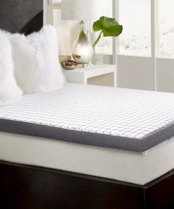 MGM Grand Hotel 3in Gel Memory Foam Mattress Topper With Cover
