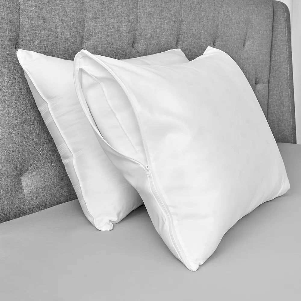 Sealy 2-pack Elite Soft Comfort Zippered Pillow Protector - Image 5