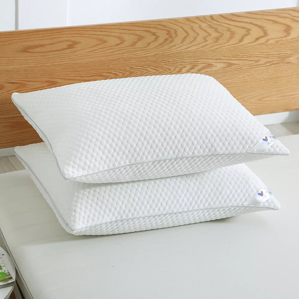 Dream On Medium Firm Cool Knit Balance Fill Pillow - Image 4