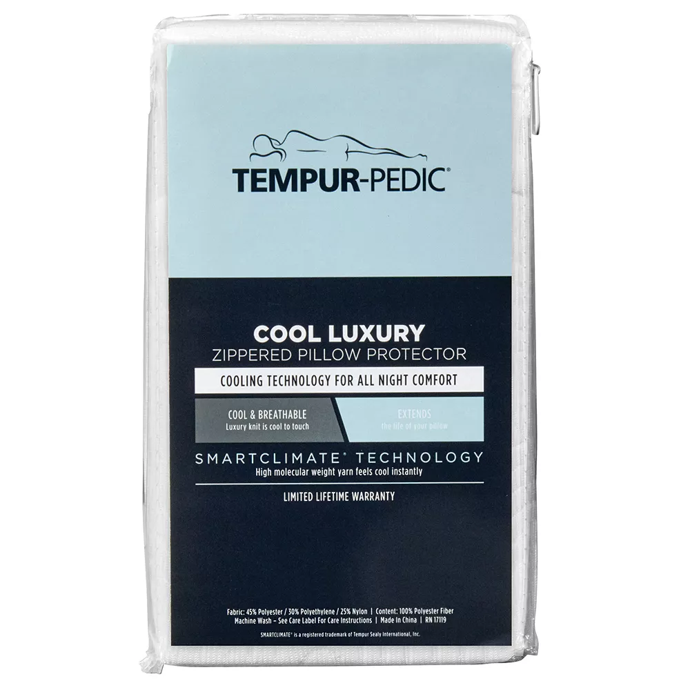Tempur-Pedic Cool Luxury Zippered Pillow Protector - Image 3