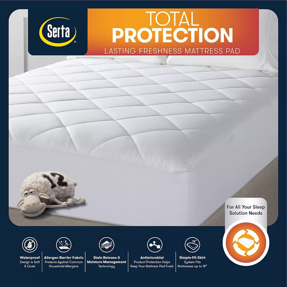 Serta® Total Protection Mattress Pad - Image 5