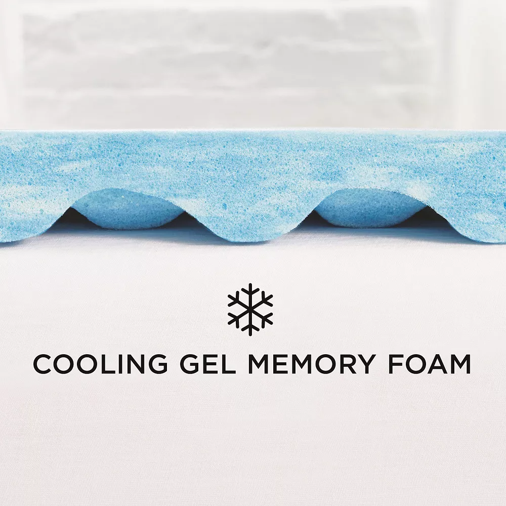 Serta® Instant Upgrade™ 2" Gel Memory Foam Mattress Topper - Image 3