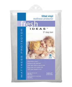 Fresh Ideas Fitted Vinyl Mattress Protector