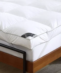 Smithsonian Sleep Collection 4" White Goose Down Pillow Top Feather Bed