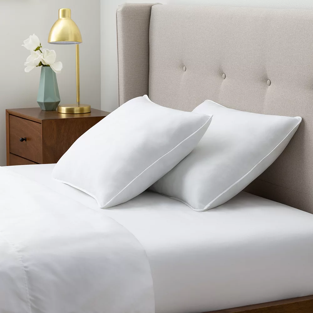 Linenspa Signature Two-Pack Plush Bed Pillow - Image 6