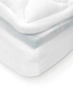 ELuxury Double Thick 2-piece Rayon From Bamboo Mattress Pad & Comfort Topper