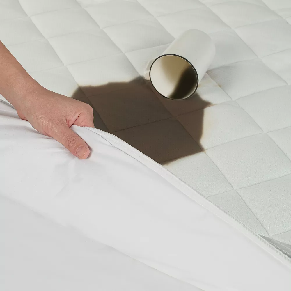 All In One All-In-One Circular Flow Breathable & Cooling Fitted Mattress Pad - Image 6
