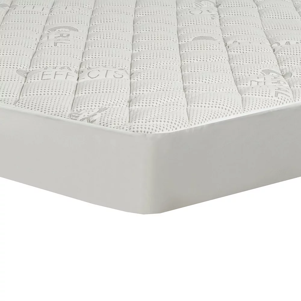 All In One All-In-One Cooling Charcoal Effects Odor Control & Cooling Fitted Mattress Pad