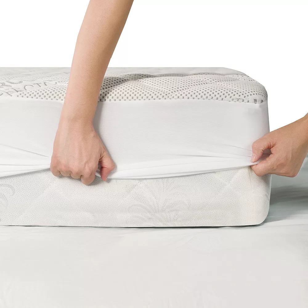All In One All-In-One Cooling Charcoal Effects Odor Control & Cooling Fitted Mattress Pad - Image 6