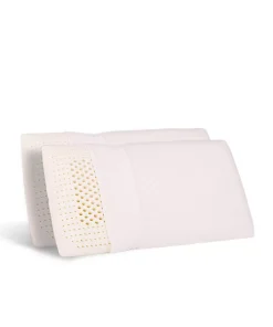 ELuxury Standard Medium Density Natural Latex Foam Pillow 2-pack Set
