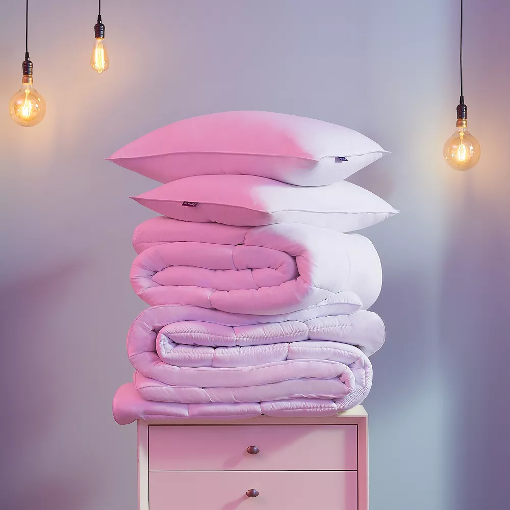 SO FLUFFY 300 Thread Count Rolled 2-pack Pillow Set - Image 4