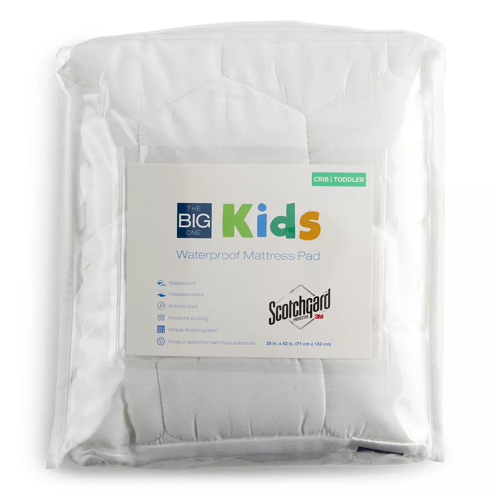 The Big One Kids™ Toddler & Crib Waterproof Mattress Pad - Image 2