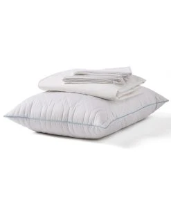 Tencel &Trade; Breathable Mattress Pad & Standard Pillow Set