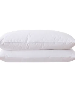 Firefly Medium White Goose Nano Down & Feather 2-Piece Pillow Set