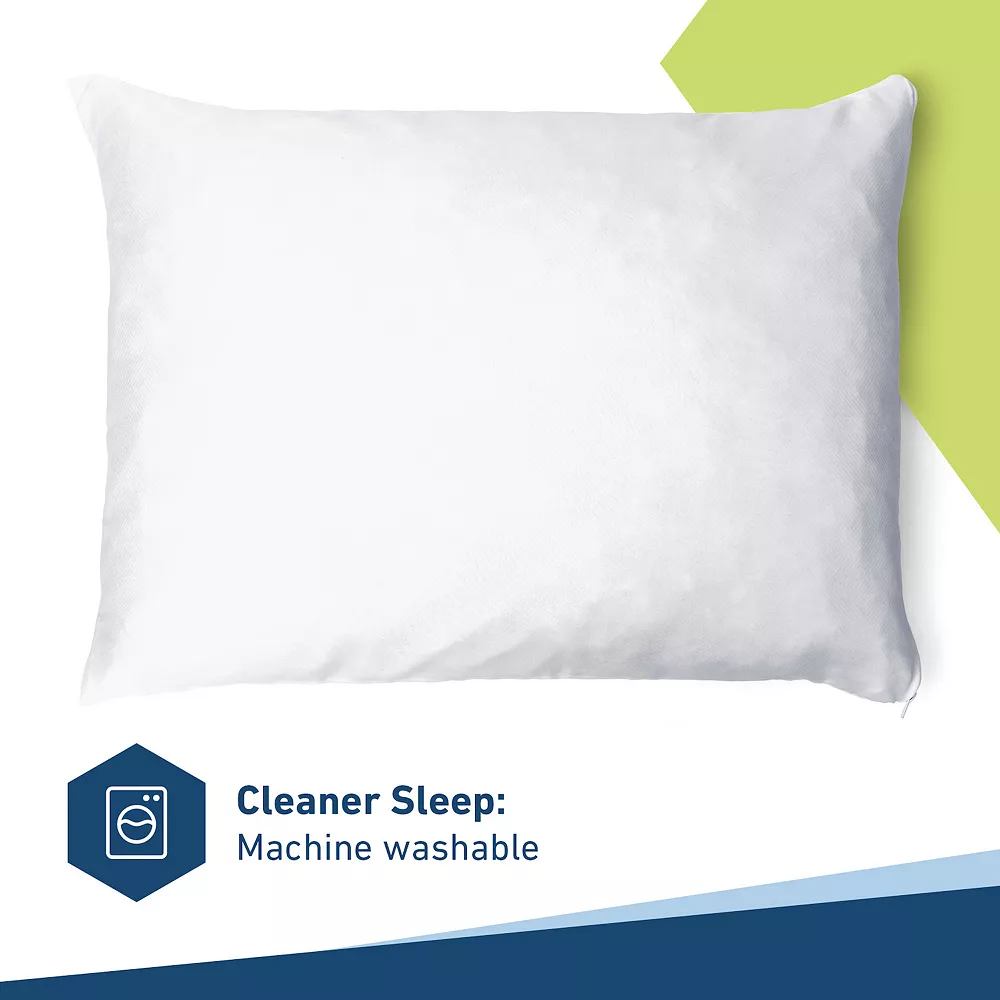 Molecule 2-pack Gel Memory Foam Pillow Set - Image 4