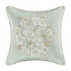 Royal Court Spring Garden Spa Square Decorative Throw Pillow