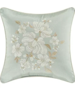 Royal Court Spring Garden Spa Square Decorative Throw Pillow