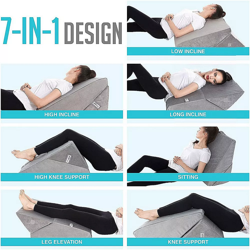 Doctor Pillow Dr. Pillow 11 In 1 Flip A Pedic Pillow - Image 4