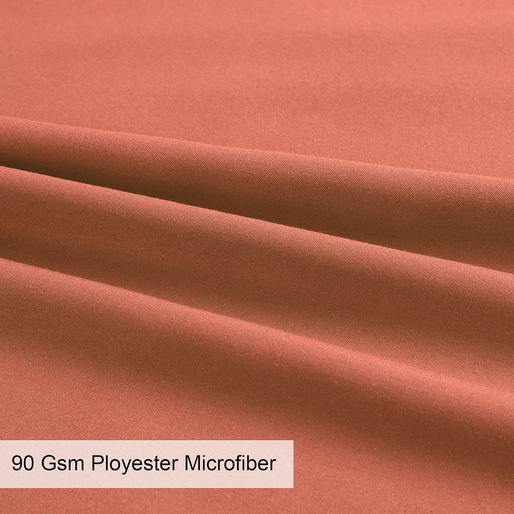 PiccoCasa 1800 Microfiber Breathable Zippered Pillowcases Set Of 2 King(20"x36") - Image 2