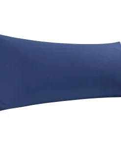 PiccoCasa Pillow Cases Zipper Covers Egyptian Cotton For Hair And Skin (20"x54")