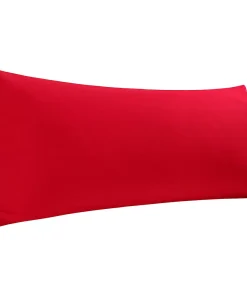 PiccoCasa Pillow Cases Zipper Covers Egyptian Cotton For Hair And Skin (20"x60")