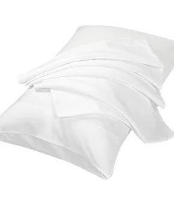 PiccoCasa 2pcs Microfiber, No Wrinkle, Pillow Cases Travel 14"x20"