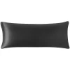 PiccoCasa 1 PC Satin Soft Body Pillow Cover With Zipper Body 20"x54"