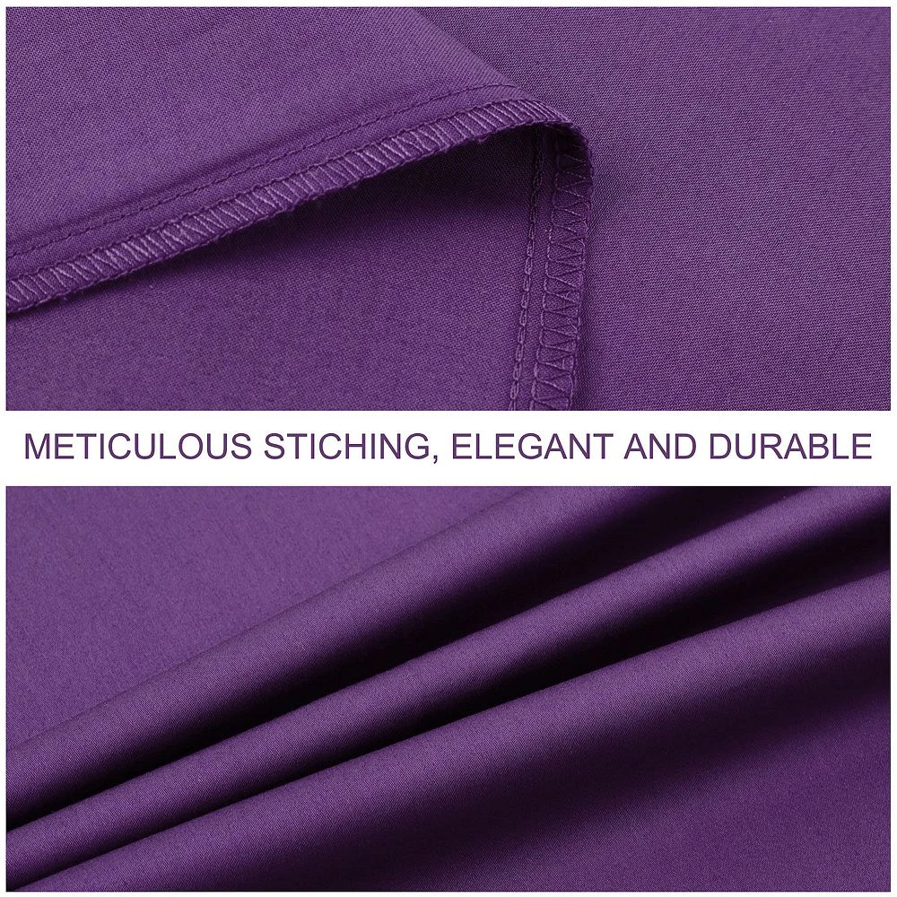 PiccoCasa 100% Cotton Body Pillowcases 1Pcs Soft With Zipper Closure Body 20"x60" - Image 3