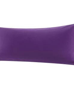 PiccoCasa 100% Cotton Body Pillowcases 1Pcs Soft With Zipper Closure Body 20"x60"