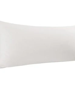 PiccoCasa Pillow Cases Zipper Covers Egyptian Cotton For Hair And Skin 20"x72"