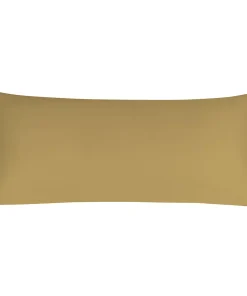 PiccoCasa Egyptian Cotton 300TC Body Zipper Closure Pillow Cover Body 20"x48"