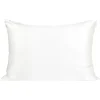 PiccoCasa 100% Pure Silk Pillowcase For Hair And Skin 25 Momme Breathable Pure Silk Pillow Cases King 20" X 36"