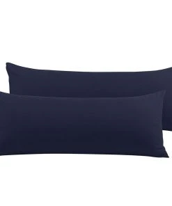 PiccoCasa Set Of 2 Zippered Body Pillow Cover For Body Pillows Body 20" X 72"