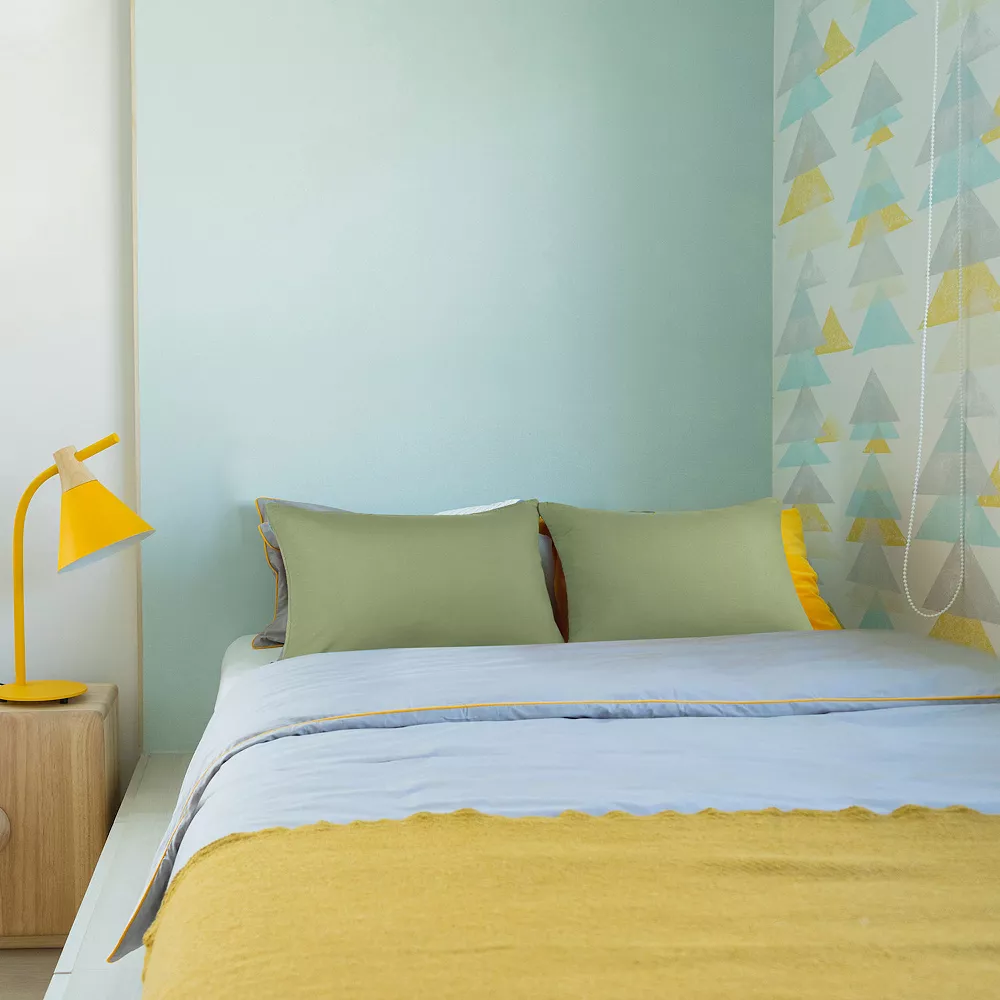 PiccoCasa 2 Pcs Zippered Soft Microfiber Pillow Cases Travel 14"x20" - Image 2